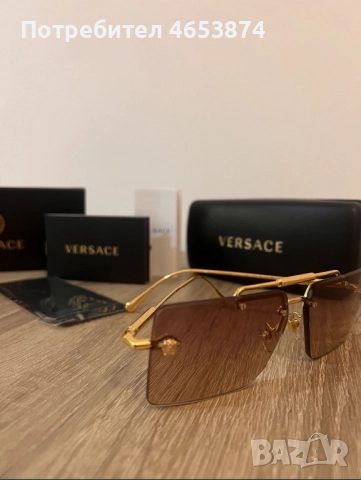 Очила Versace, снимка 4 - Слънчеви и диоптрични очила - 52447212