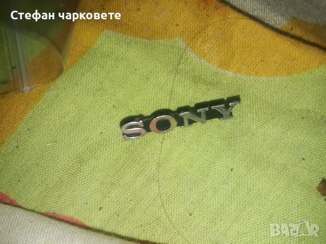 SONY-табелка от тонколона