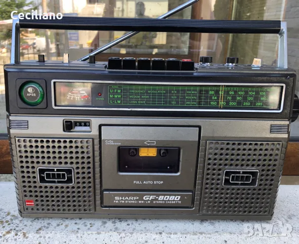 💥Sharp GF-8080 -Работещ на радио и на  касета!