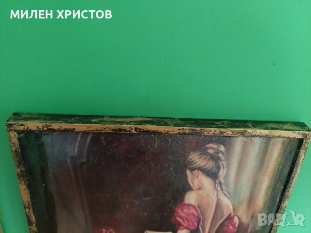 Маслена картина-41см/31см, снимка 4 - Картини - 52774520