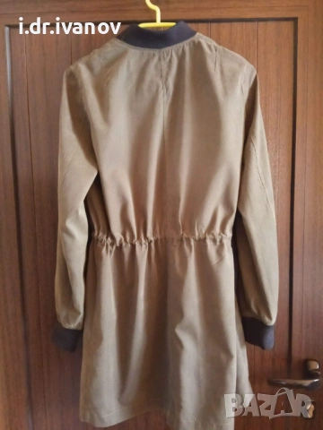 Тънко дълго модерно яке , снимка 2 - Якета - 54003802