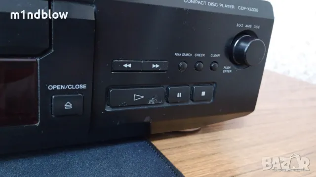 CD плеър Sony CDP XE-330, снимка 5 - Аудиосистеми - 48857106