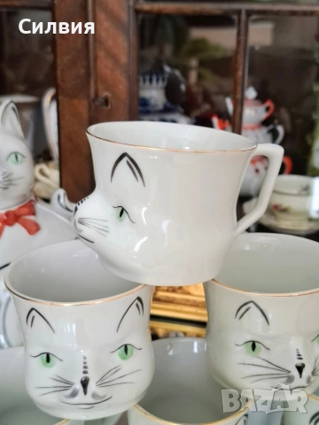 Красив български сервиз IZIDA 1960г, снимка 4 - Сервизи - 52581384