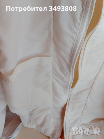 Стилно бяло дамско яке, снимка 2 - Якета - 51787872