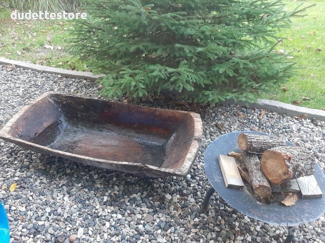 Дървено корито нощтви, снимка 1