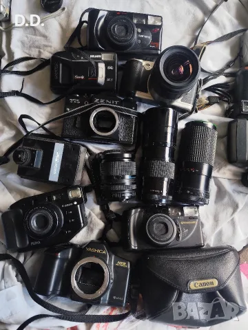 Лот 2 Лентови фотоапарати за ремонт/части