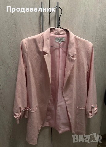 Reserved розов блейзър/сако , снимка 3 - Сака - 53180801