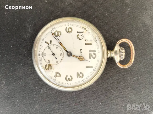 Швейцарски джобен часовник LANCO - 1925г. - Рядък - ПРОМОЦИЯ, снимка 13 - Джобни - 50419600