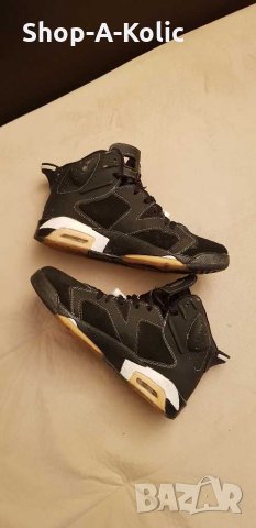 Retro Nike Air Jordan 6 Lakers, снимка 3 - Кецове - 30407340