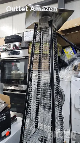 Cecotec  Газов пирамида 13000 W, гааз бутан или пропан, форма на пирамида, ефект на факла, снимка 6 - Отоплителни печки - 48061597