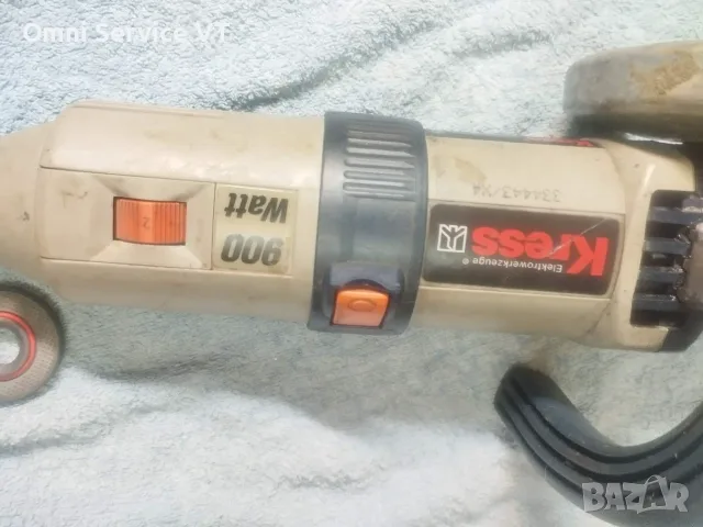 Ъглошлайф с обороти Kress -900W, снимка 8 - Ъглошлайфи - 55768915