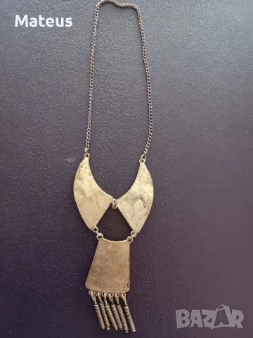 Старо винтидж колие, снимка 4 - Антикварни и старинни предмети - 47408976