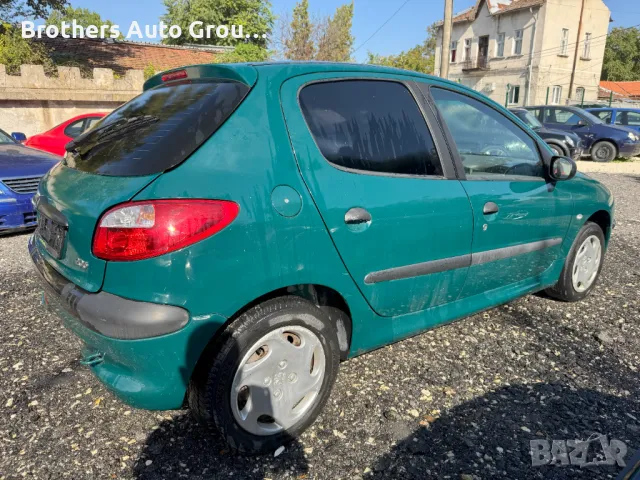 Peugeot 206 1.1i 60 к.с. 2000 г. - нов внос!, снимка 3 - Автомобили и джипове - 47317316