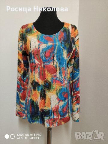 Д свежа блузка, снимка 1 - Блузи с дълъг ръкав и пуловери - 38457722
