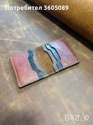  Портфейли  и картхолдери ръчна изработка, снимка 15 - Портфейли, портмонета - 53905502