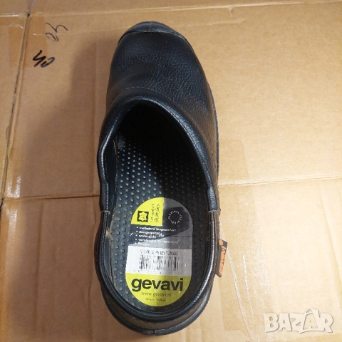 Сабо / обувки Gevavi Next 1250/00 SB DH PU подметка / стоманен пръст номер 43, снимка 4 - Други - 51992548