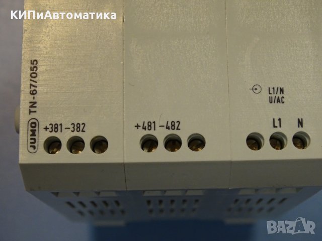 контролер JUMO 00088891 TN-67/02.055 supply units for temperature transmitters, снимка 7 - Резервни части за машини - 35095192