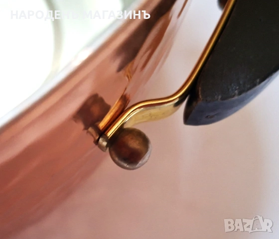 Нова немска голяма медна тенджера печка готвене , снимка 11 - Други ценни предмети - 54082207