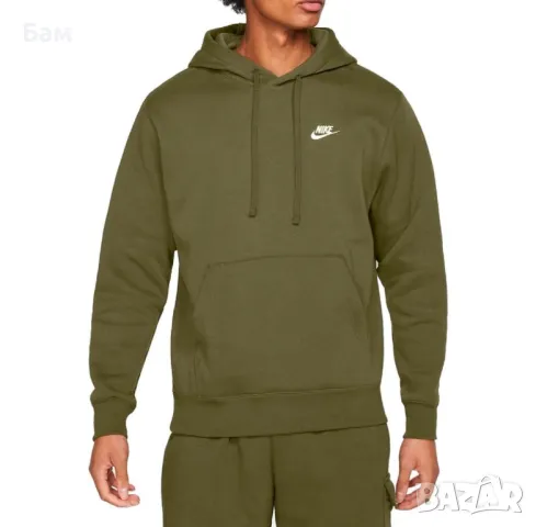 Men’s Nike NSW Club Fleece Hoody размер М, снимка 1 - Спортни дрехи, екипи - 47883364