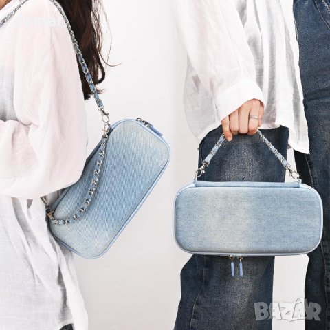 Комплект 13 в 1 дънков калъф и аксесоари за Switch , снимка 5 - Аксесоари - 42840493