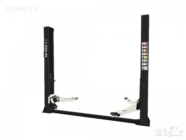 4 тона Подемник Solid Negel 4000F + анкери + 4*85 мм адаптери 2+2 степенни рамена