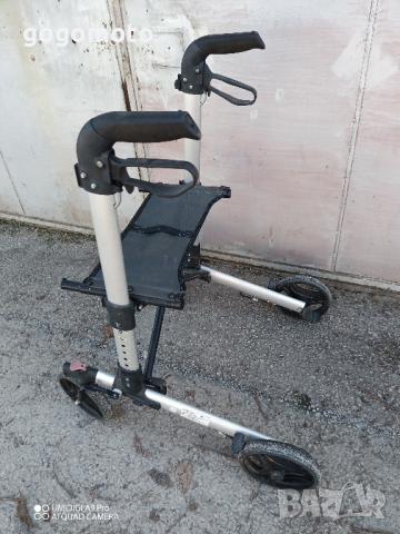 Стара немска стълба алуминиева, лека, сгъваема, бояджийска., снимка 14 - Други стоки за дома - 44716708