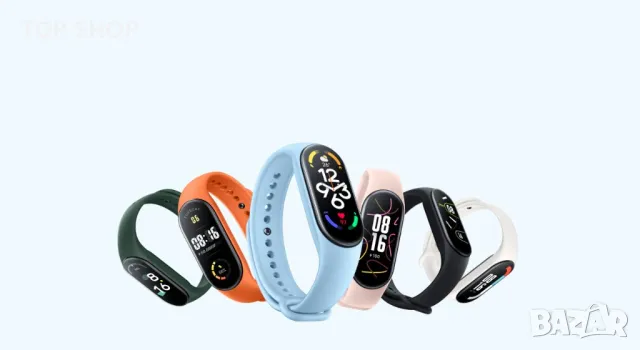 Смарт гривнa XIAOMI MI BAND 7 BLACK 1.62 ", ПУЛСОМЕР, снимка 13 - Смарт часовници - 48780225