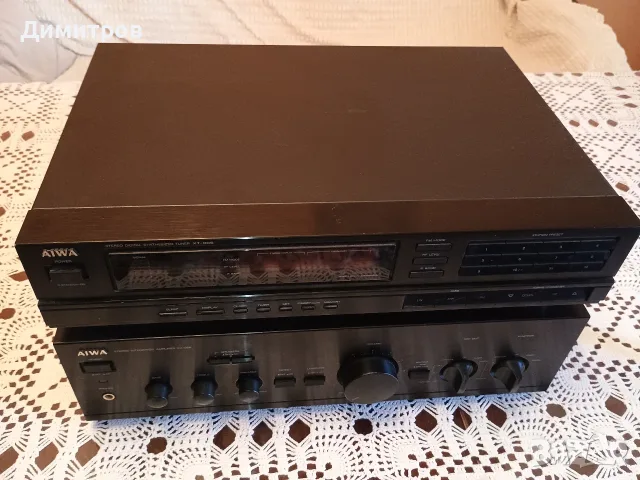 Усилвател + тунер Aiwa XA-006 , XT-005, снимка 2 - Ресийвъри, усилватели, смесителни пултове - 56338296