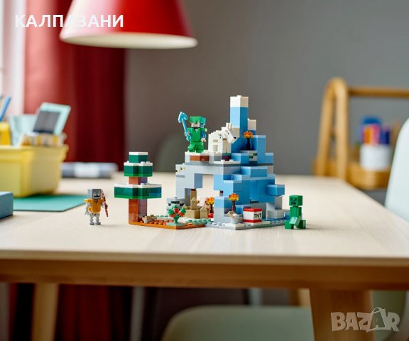 LEGO® Minecraft™ 21243 - Замръзналите върхове, снимка 8 - Конструктори - 39442570