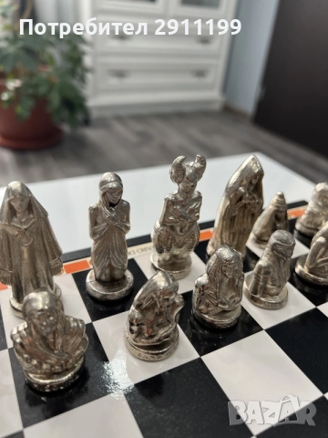 Метални фигури за шах - Вещици, снимка 5 - Шах и табла - 56193261