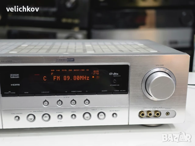   🎯 YAMAHA RX-V363 – Домашен звук със сила и класа! 🔊, снимка 4 - Ресийвъри, усилватели, смесителни пултове - 50889286