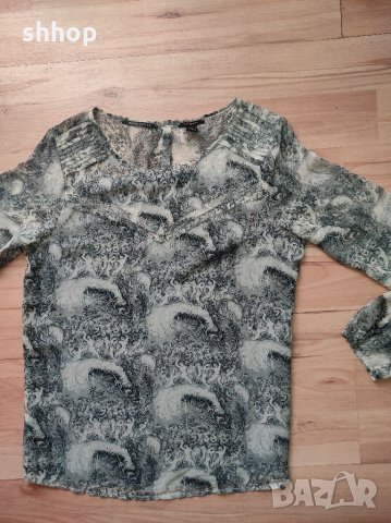 Maison Scotch - сатенена блуза - 4 L/XL, снимка 1 - Блузи с дълъг ръкав и пуловери - 32146975