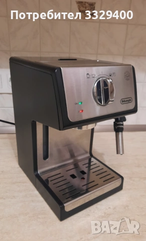 Еспресо кафемашина DELONGHI ECP 35.31- за ремонт или за части на части, снимка 4 - Кафемашини - 54337949