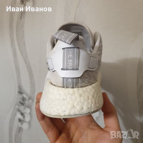 оригинални маратонки ADIDAS NMD R2 FLYKNIT номер 39,5-40, снимка 12 - Маратонки - 41632419