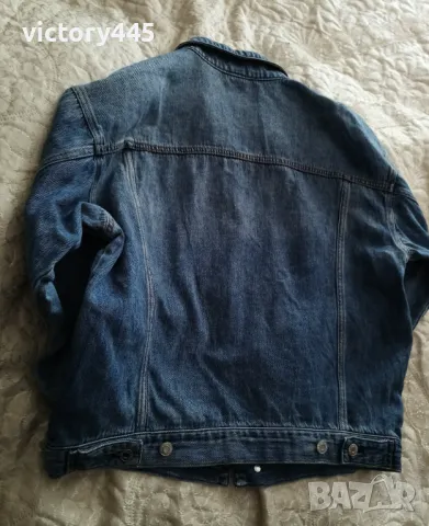 Дамско дънково яке Л/ ХЛ деним, снимка 2 - Якета - 50023380