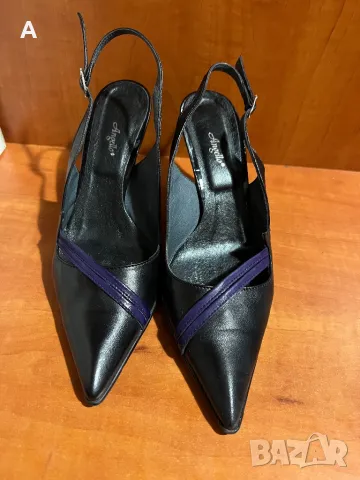 Дамски обувки естествена кожа Angello, снимка 1