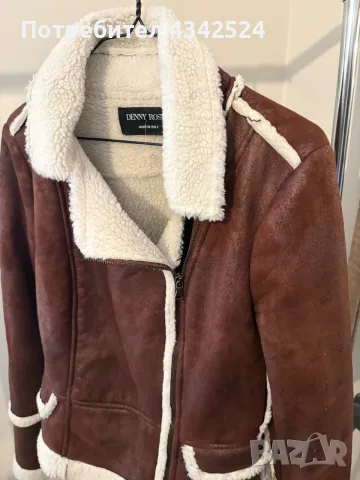 DENNY ROSE® палто от еко материи ., снимка 7 - Палта, манта - 56372614