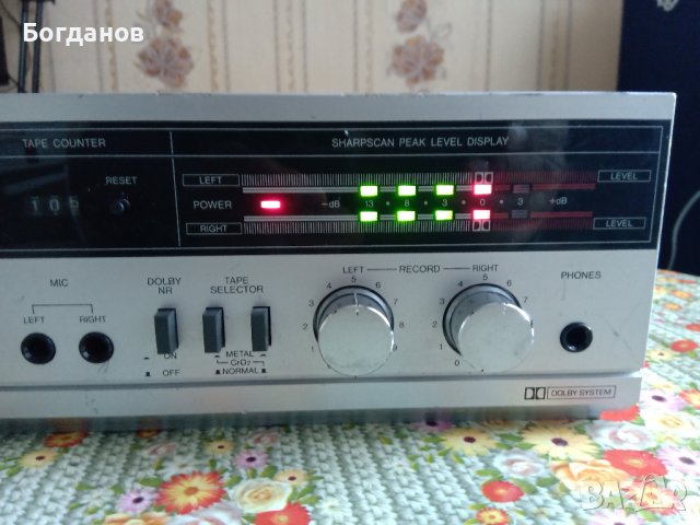 SHARP RT-110H(S) STEREO CASSETTE DECK /SHARP CORPORATION, снимка 4 - Декове - 42634543