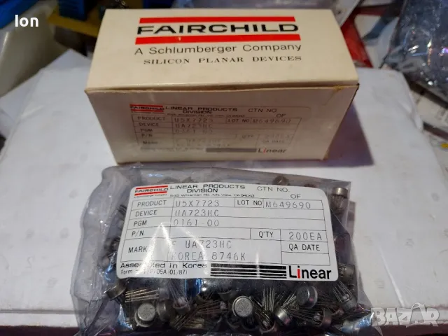 UA723HC "Fairchild" - линеен стабилизатор на напрежение