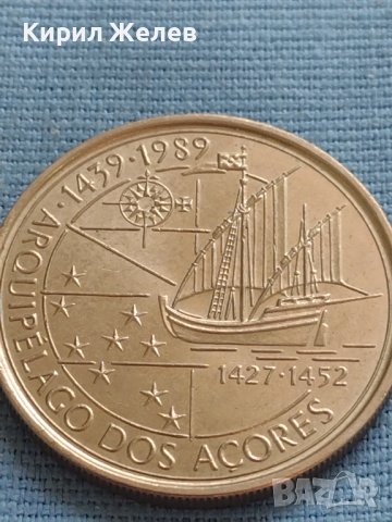 Монета Португалия КОРАБИ ARQUIPELAGO DOS ACORES за КОЛЕКЦИОНЕРИ 27271, снимка 5 - Нумизматика и бонистика - 42697041