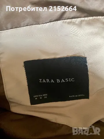 Дамско зимно яке ZARA M, снимка 4 - Якета - 49709217