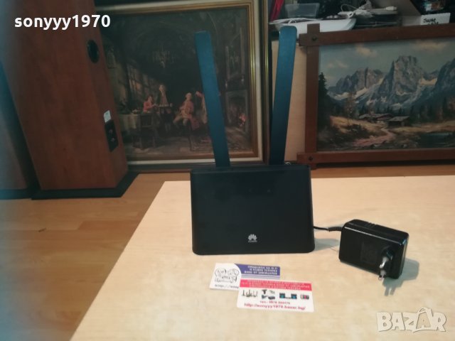 Huawei b-310s-22-рутер за сим карта с 2 антени+адаптер, снимка 9 - Рутери - 30218507