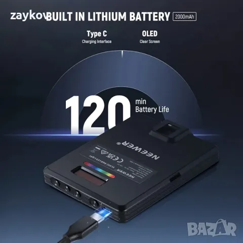 NEEWER RGB LED телефонно осветление , снимка 5 - Лед осветление - 48423520