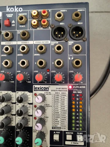 Soundcraft професионален миксер пулт , снимка 6 - Ресийвъри, усилватели, смесителни пултове - 55972622