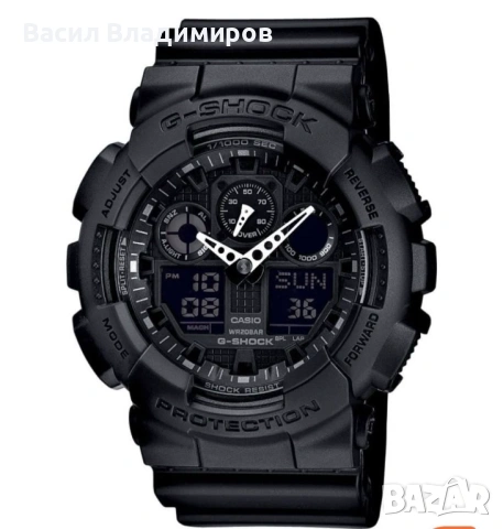 Мъжки часовник CASIO G-SHOCK GA-100 1A1ER