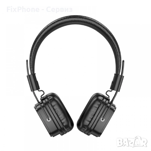 Слушалки Hoco W56 Bluetooth, Черни, снимка 2 - Bluetooth слушалки - 52857667