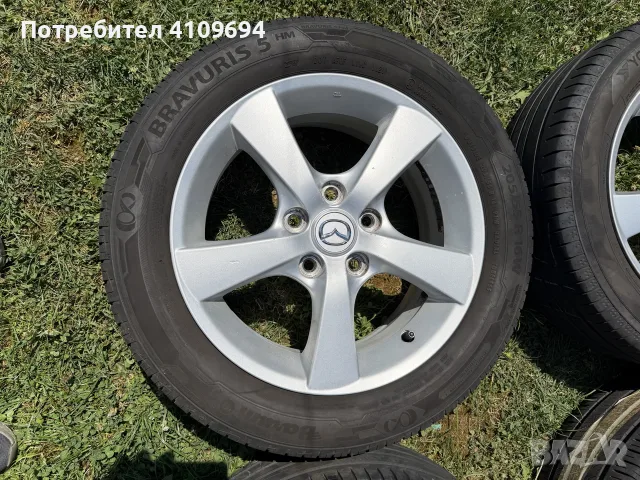 Гуми с джанти 16” 5х114,3 Mazda 3,5,6, снимка 4 - Гуми и джанти - 55749578