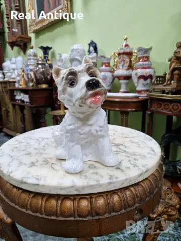 Страхотна антикварна колекционерска немска порцеланова фигура статуетка Goebel , снимка 4 - Статуетки - 50153055