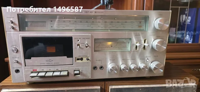 Stereo cassette receiver Sony HST-49, снимка 3 - Ресийвъри, усилватели, смесителни пултове - 55967647