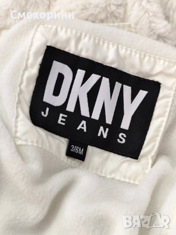 Нов зимен бебешки космонавт ескимос DKNY за момиченце 3-6 месеца и ръст 62см - 68см, снимка 3 - Бебешки ескимоси - 52844456